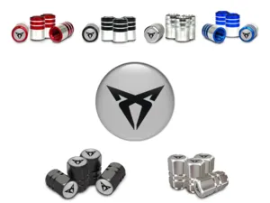 Seat Cupra Wheel Valve Covers for Bike Stylish Design